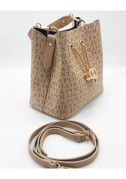 Kadın Kum Rengi Omuz Çantası