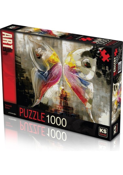 KS Games 11257 Ks Kelebek Etkisi 1000 Parça Puzzle / +12 Yaş