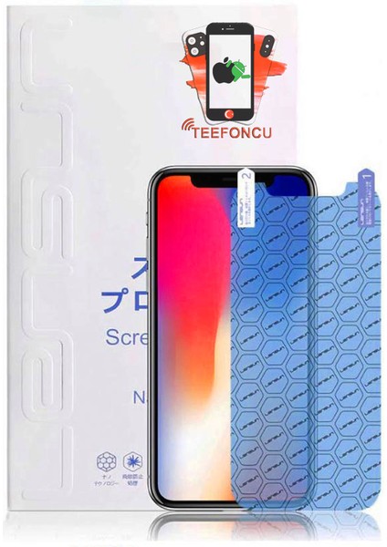 Apple iPhone SE2020 2 Nesil Uyumlu Lensun Nano Ön Esnek Ekran Koruyucu