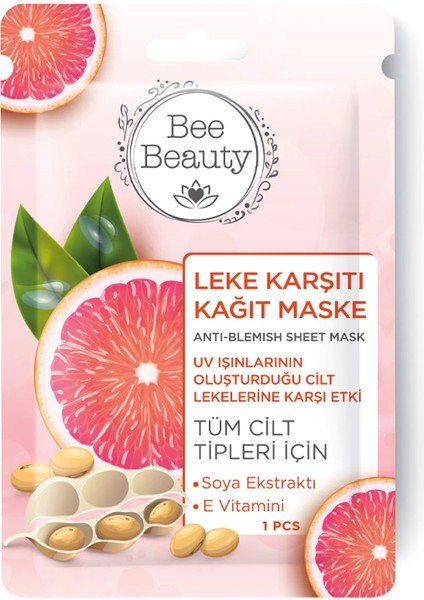 Leke Karşıtı Kağıt Maske 25 ml