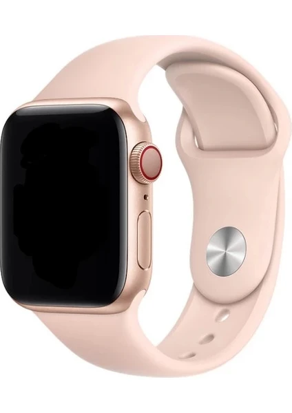 Apple Watch Seri 7 6 5 4 3 2 Se 42MM / 44MM / 45MM  Uyumlu Spor Silikon Kordon