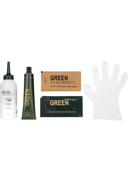 Green Therapy Krem Saç Boyası 5.15 Buzlu Kahve