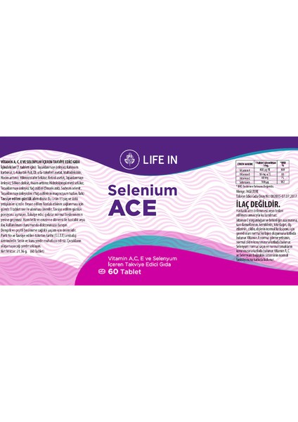 Life In Selenium Ace Tablet