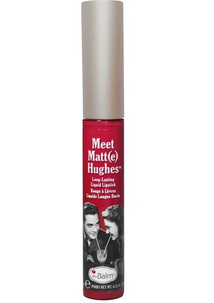 Thebalm Meet Matt(E) Hughes Liquid Lipstick Ruj Romantic
