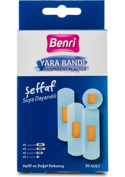 Bandı Şeffaf 20'li