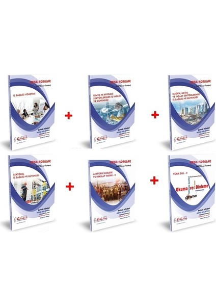 AÖF İş Sağlığı ve Güvenliği 2. Sınıf Bahar Dönemi 4. Dönem Konu Anlatımlı Soru Bankası Set