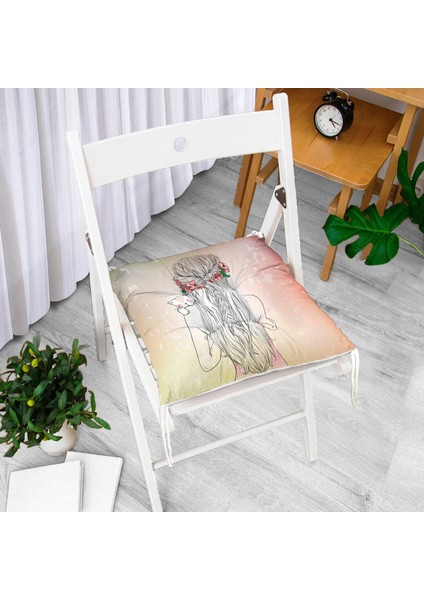 Pofidik Kare Sandalye Minderi 40x40cm Düğmeli fiyatları