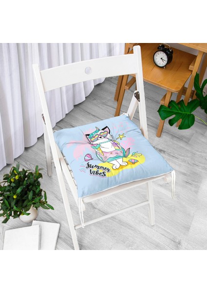 Real Homes Realhomes Özel Tasarımlı Dijital Baskılı Çocuk Odası Pofidik Sandalye Minderi - 40 x 40 cm fiyatları
