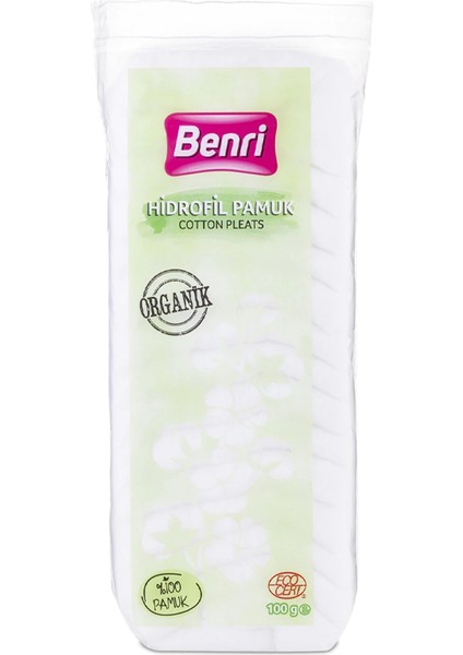 Organik Hidrofil Pamuk 100 gr
