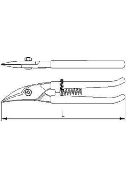 Kaportacı Makası Sağ 250 mm fiyatları
