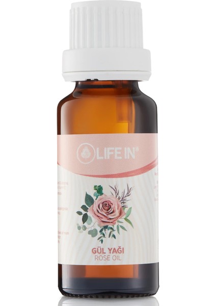 Life In Gül Yağı 20 ml