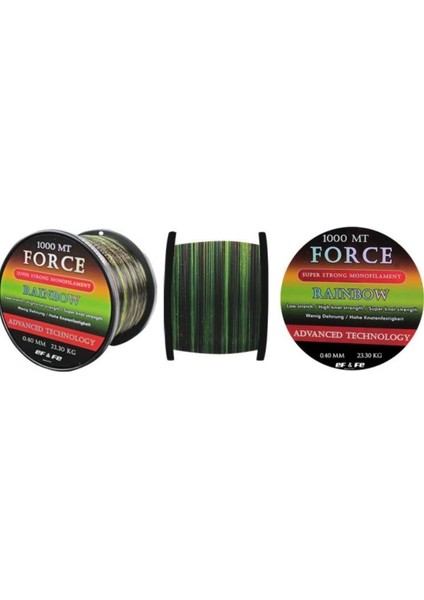 Force Misina 1000 mt Bobin (Multıcolor)