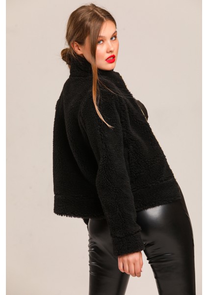 Metal Fermuarlı Yanlar Cepli Pelluş Mont | MNT32408 fırsatları