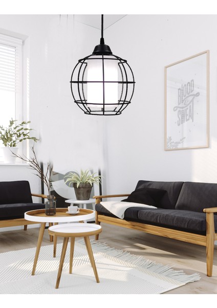 Opal White Glass One, Mutfak Avize, Salon Avize, Çocuk Odası Avize, Koridor Avize