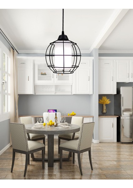 Opal White Glass One, Mutfak Avize, Salon Avize, Çocuk Odası Avize, Koridor Avize fırsatları