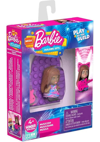Mega Barbie Mini Figürler Serisi GWR21 - Müzisyen fiyatları