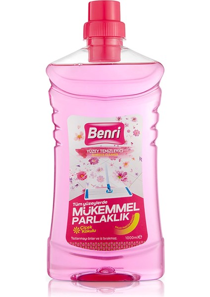 Çiçek Kokulu Yüzey Temizleyici 1 L