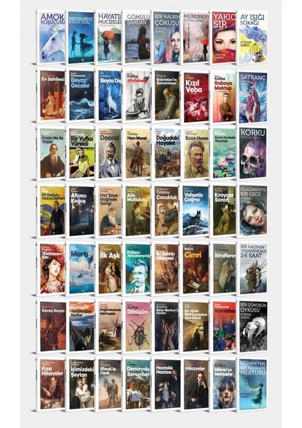 Büyük Dünya Klasikler Kütüphanesi - 56 Kitap