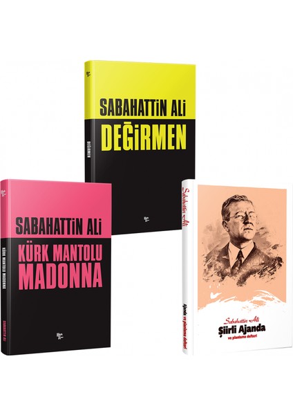 Kürk Mantolu Madonna-Değirmen ve Şiirli Sabahattin Ali Ajandası