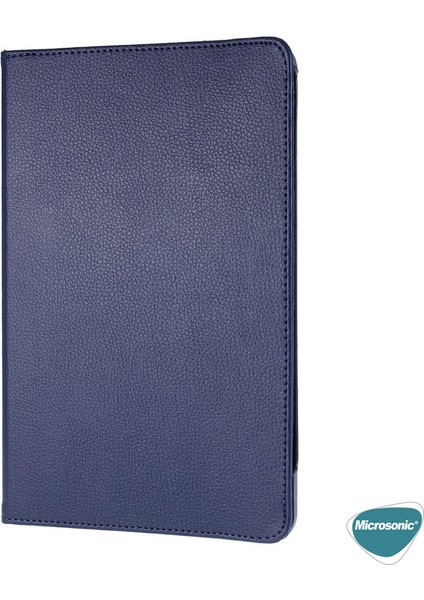 Huawei Matepad 11 Kılıf 360 Rotating Stand Deri Lacivert