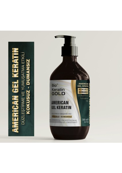 Gold Jel Keratin Seti 2×500 ml – Kokusuz, Dumansız, Tuzsuz Şampuanlı, Normal ve Yıpranmış Saçlar İçin Düzleştirici ve Yumuşatıcı Etki fiyatları