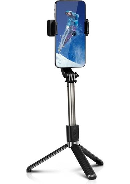 L08 Tek Eksenli Gimbal Selfie Çubuğu Tripod