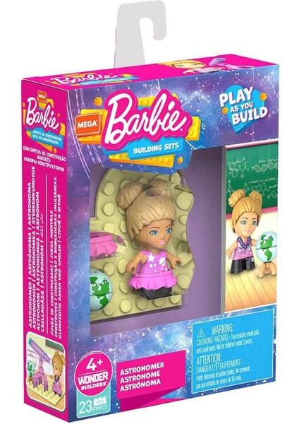 Mega Barbie Mini Figürler Serisi GWR21 - Gök Bilimci fiyatları