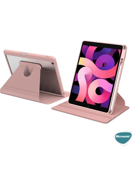 Apple iPad 10.2'' 8. Nesil Kılıf (A2270-A2428-A2429-A2430) Regal Folio Pembe