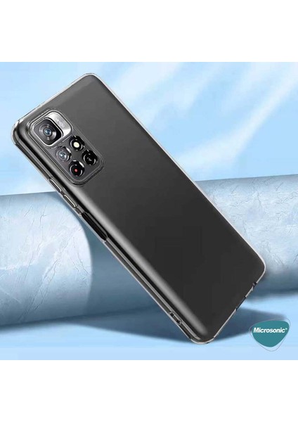 Xiaomi Redmi Note 11 4G Kılıf Transparent Soft Beyaz fırsatları