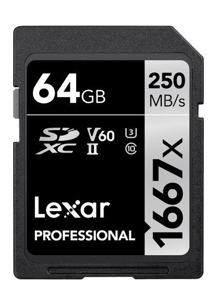 64GB Professional 1667X Uhs-Iı Sdxc Hafıza Kartı fiyatları