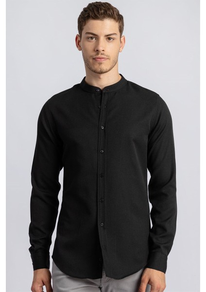 Slim Fit Dar Kesim Hakim Yaka Erkek Gömlek fiyatları
