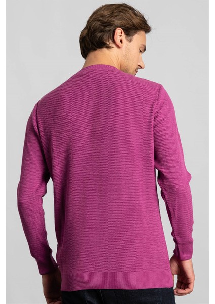 Slim Fit Dar Kesim Armürlü Erkek Kazak fırsatları