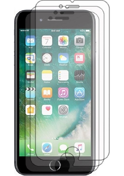 Apple iPhone 6 (3 Adet) Ekran Koruyucu Cam