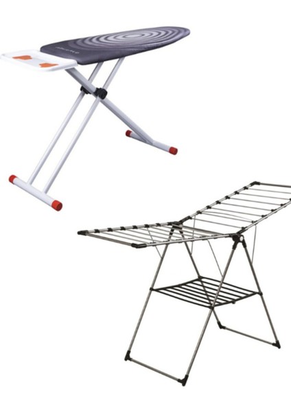 Harbinger MM-127 Powerboard Ütü Masası Alüminyum Kurutmalık Set