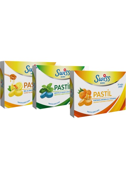 3'Lü Pastil (Portakal&Limon&Nane)