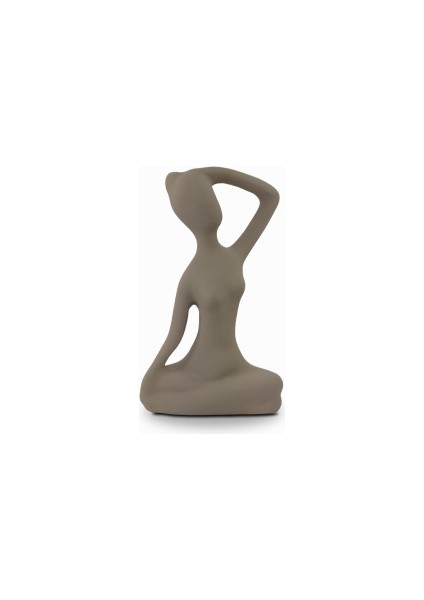 Dekoratif Polyester Yogacı Biblo (20X13CM)