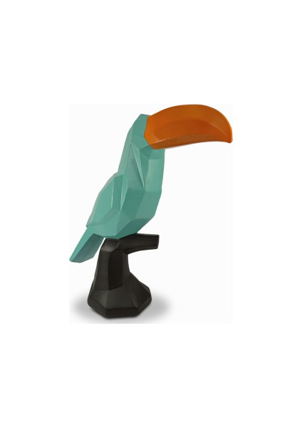 Dekoratif Polyester Kübik Heykel Biblo (30X30CM)