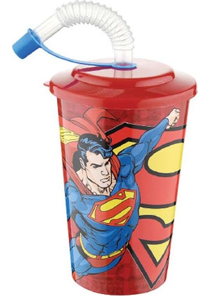 Hereven Superman Pipetli Bardak