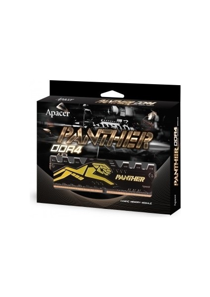 Panther Black-Gold 16GB (1X16GB) 3200MHZ CL16 Ddr4 Gaming Ram (AH4U16G32C08Y7GAA-1)