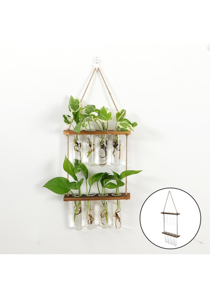 Cam Borusu Şeklinde Bitki Vazosu (Yurt Dışından) modelleri