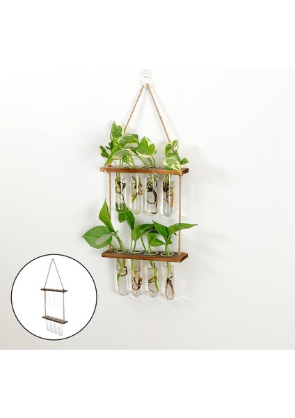 Cam Borusu Şeklinde Bitki Vazosu (Yurt Dışından) fırsatları