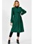 Z6645 Dewberry Kadın Palto-Açık Yeşil 3