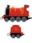 Thomas & Friends Thomas ve Friends James Büyük Tekli Tren Sür-Bırak HFX91-HDY62 3