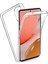 Samsung Galaxy A72 360 Kılıf Şeffaf Ön Arka Korumalı Silikon 1