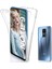 Xiaomi Redmi Note 9 360 Kılıf Şeffaf Ön Arka Silikon 2
