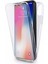 Apple iPhone X 360 Kılıf Silikon Şeffaf Ön Arka 1