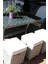 Ratsa Home Flexy Garden Rattan Ada Oturma Grubu / 3 Puflu 2