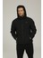 SN17 Henry Coat 1pr Siyah Erkek Kısa Kaban 3