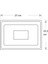 CT-4659 100W/6400K Slim LED Projektör (Beyaz) Cata 2