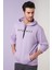 Slim Fit Baskılı Kapüşonlu Kanguru Cepli Pamuklu Sweat Erkek Sweat 5414017 2